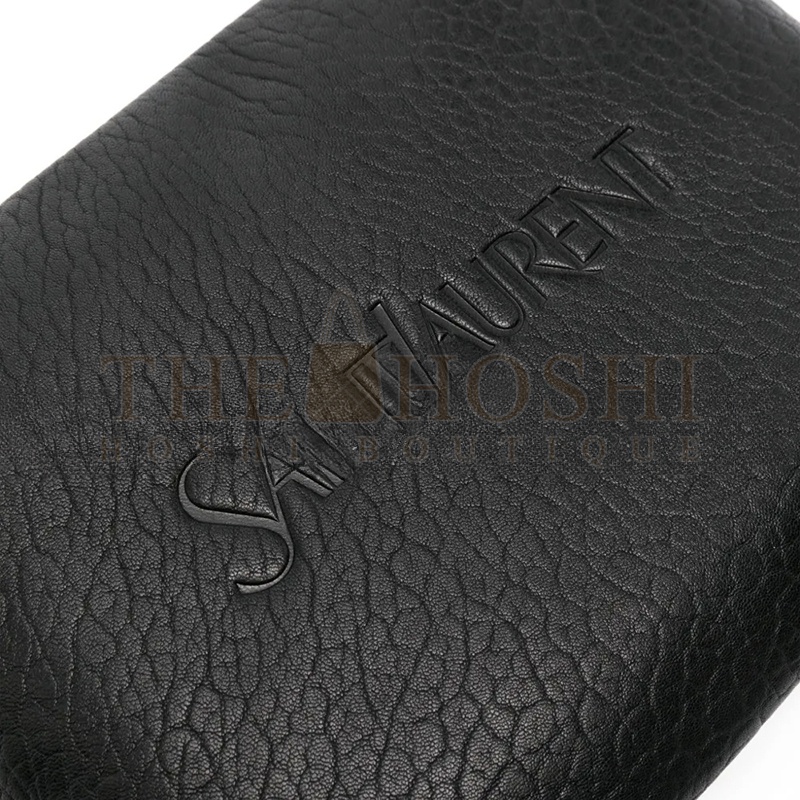 Y51 Sa1nt Lau*nt PUFFY POUCH IN LAMBSKIN 779512AADBZ (30*22*3cm) Master Quality